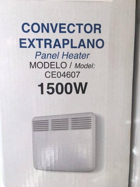 1500W Panel Heater